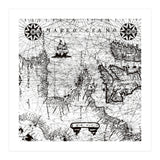 Antique Mercant Map  (Print Only) thumbnail