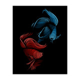 bettas fight (Print Only) thumbnail