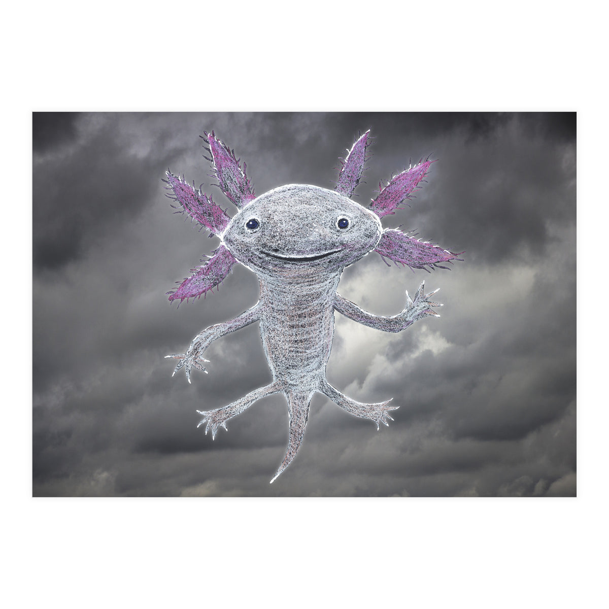 Axolotl god (Print Only)