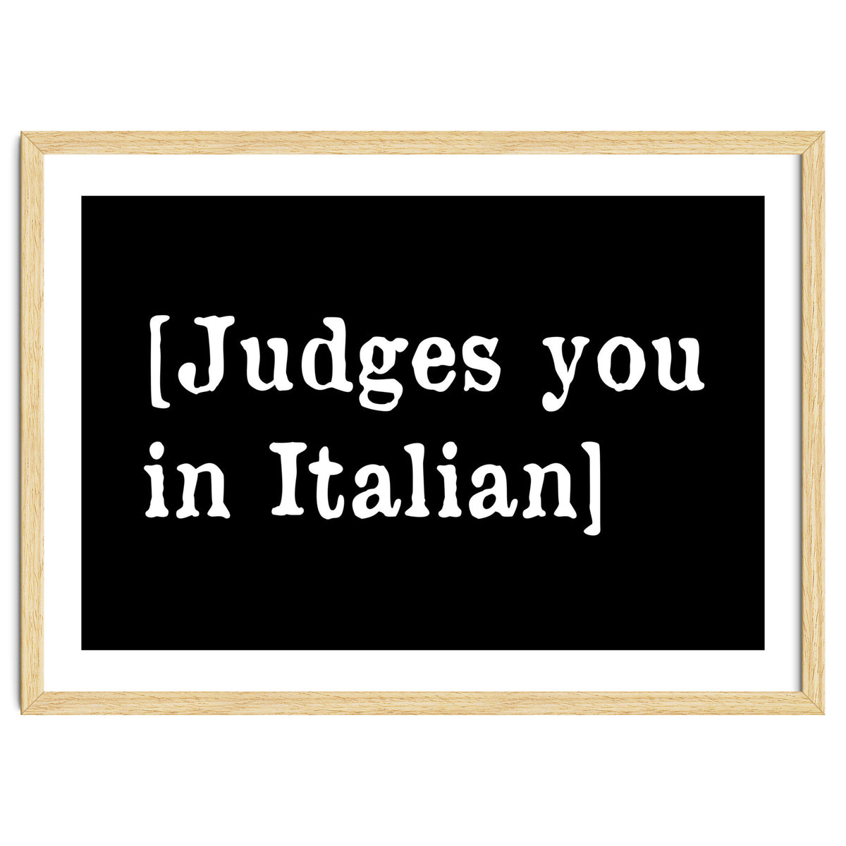 Judges You In Italian