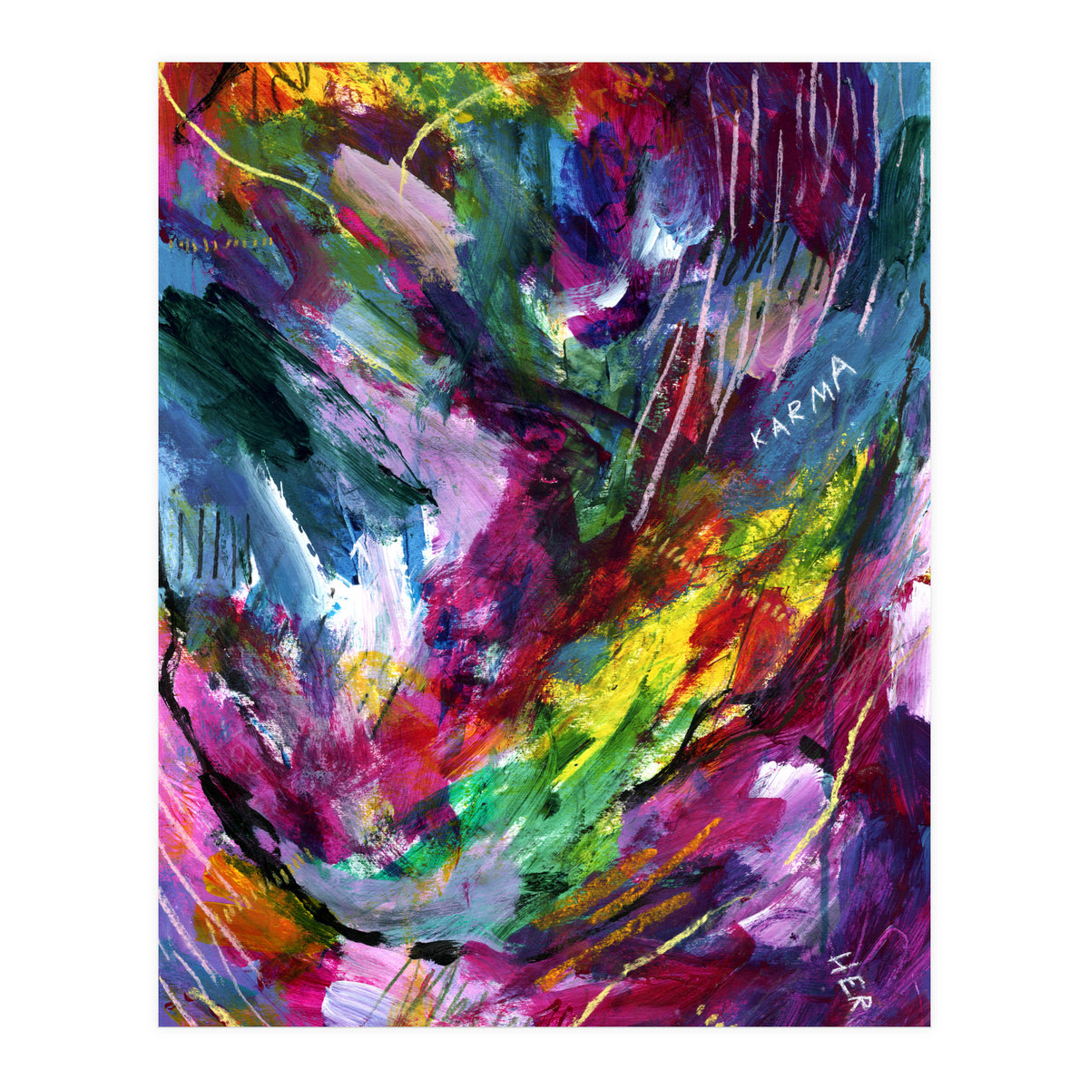 Voices In My Head 2 (Print Only)