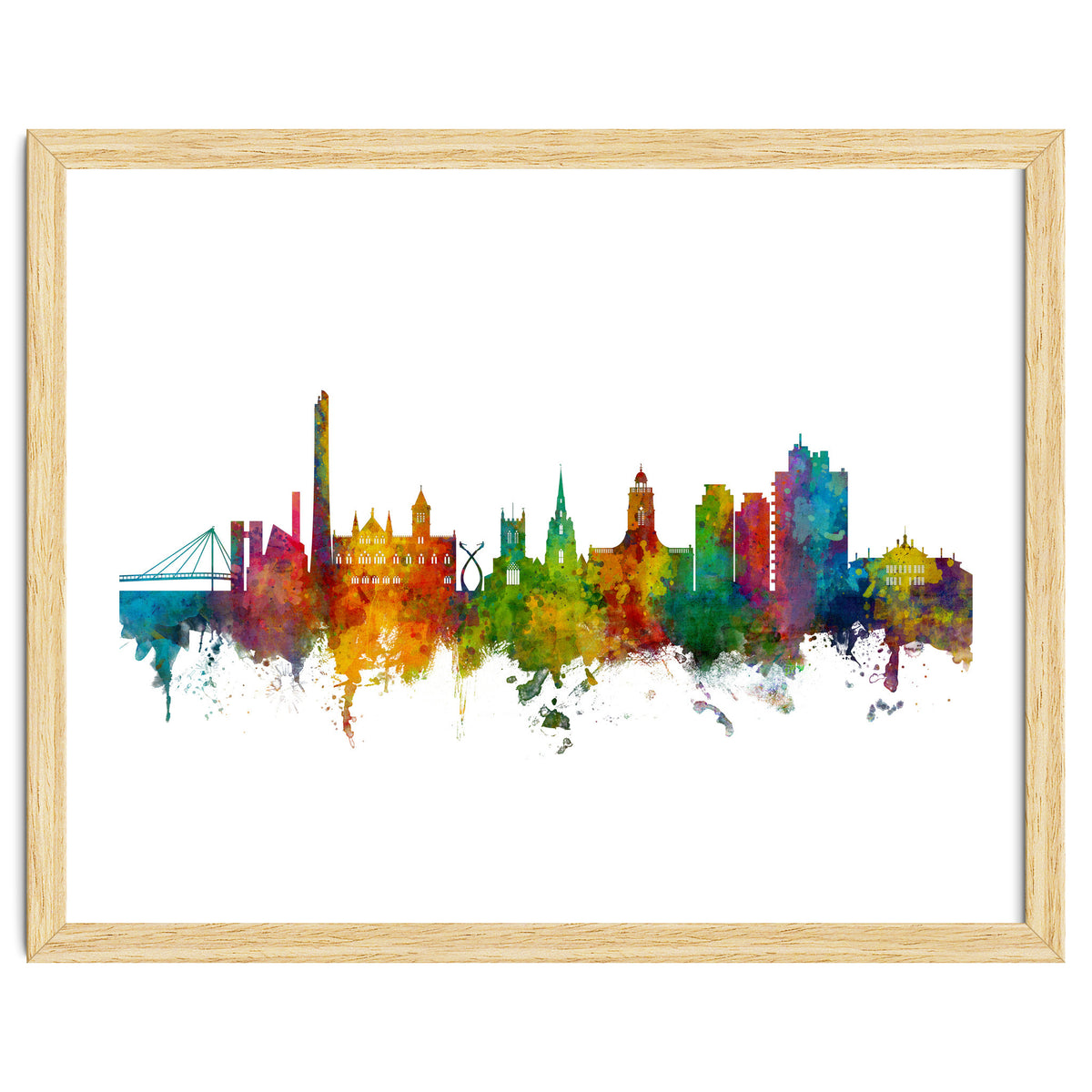 Northampton England Skyline