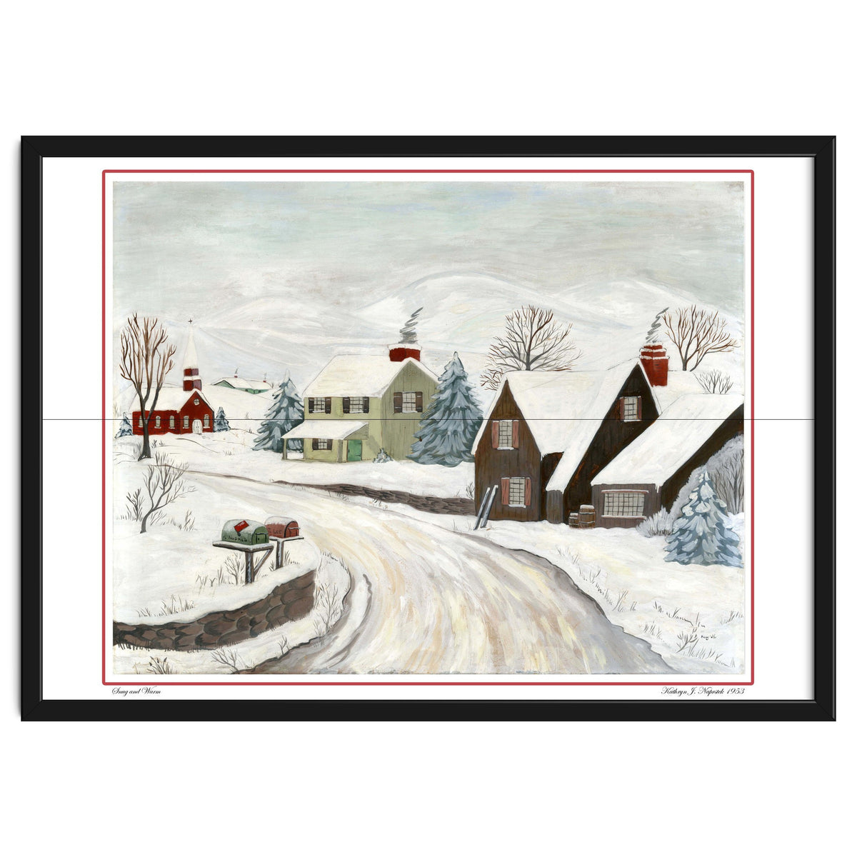 Snug & Warm Watercolor