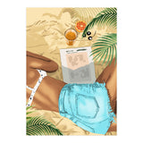 Keep Palm & Carry On Wall Art | Tropical Beach Bikini Fashion Travel Chai (Print Only) thumbnail