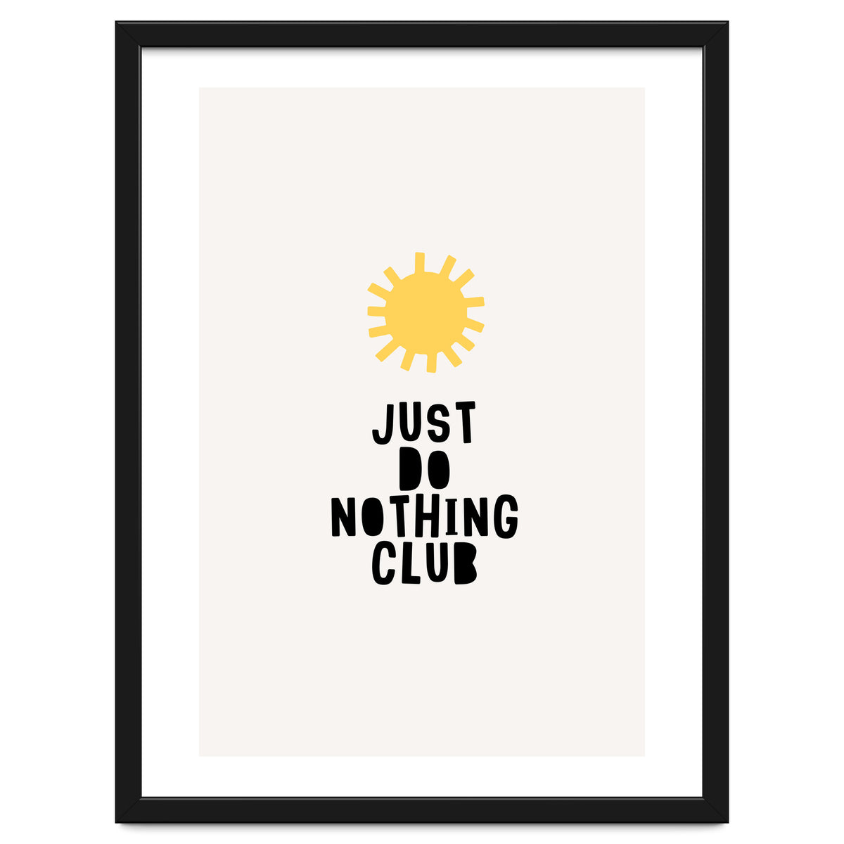 Do Noting Club Yellow