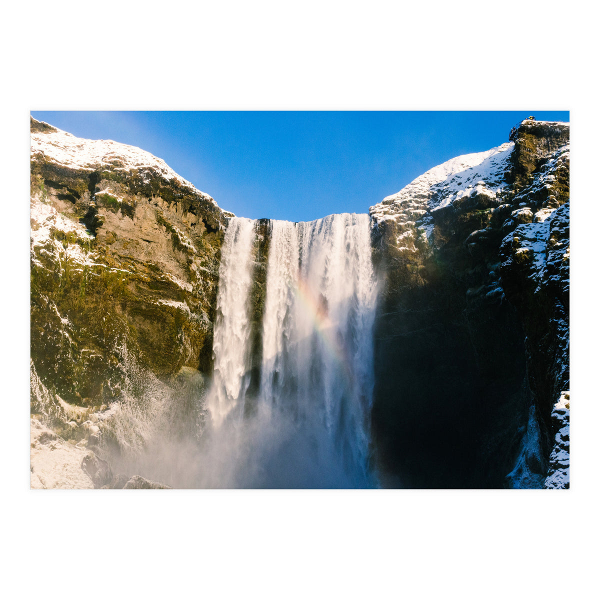 Skogafoss Waterfall Iceland 4 (Print Only)