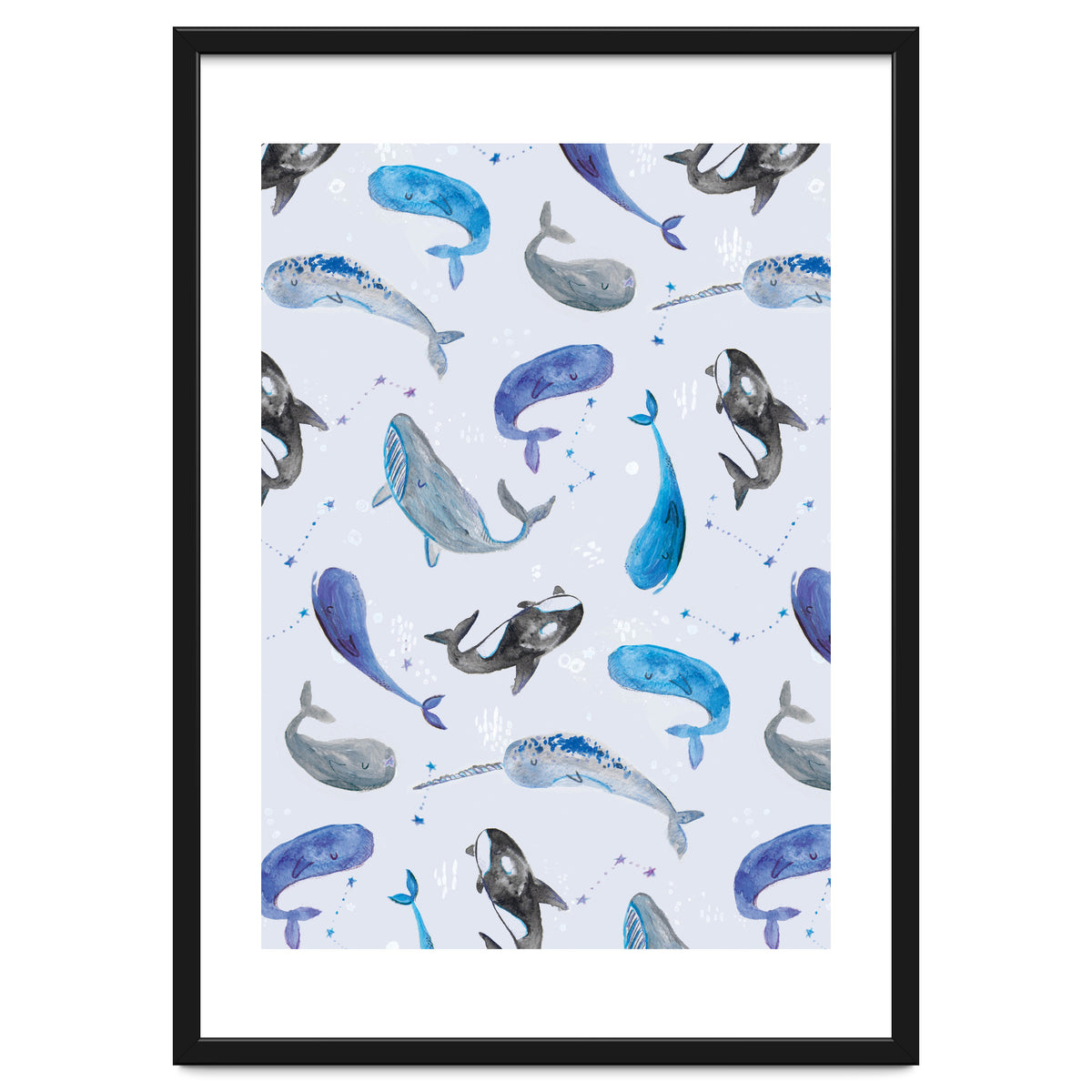 Whales Repeat Pattern