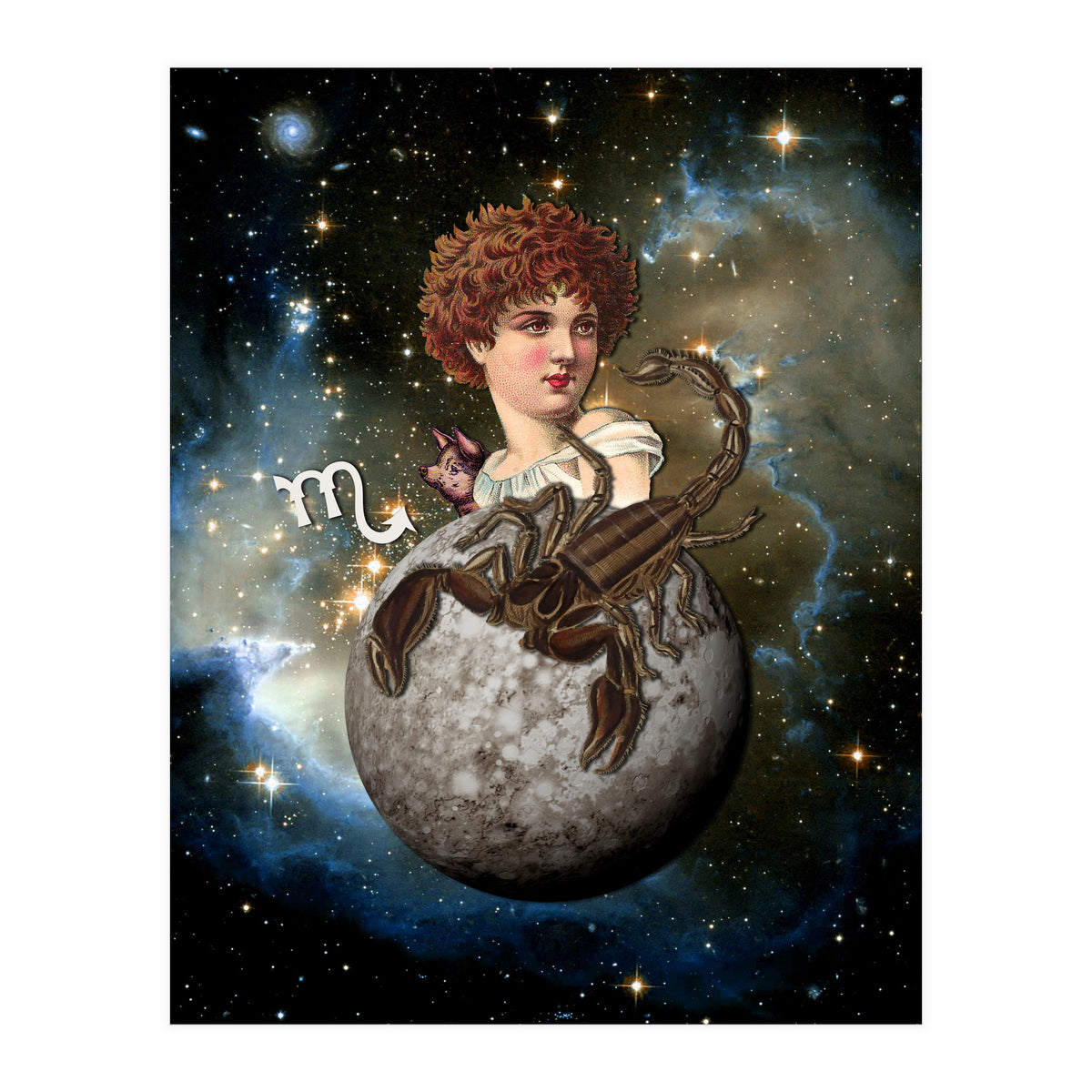 Scorpio Zodiac Sign (Print Only)