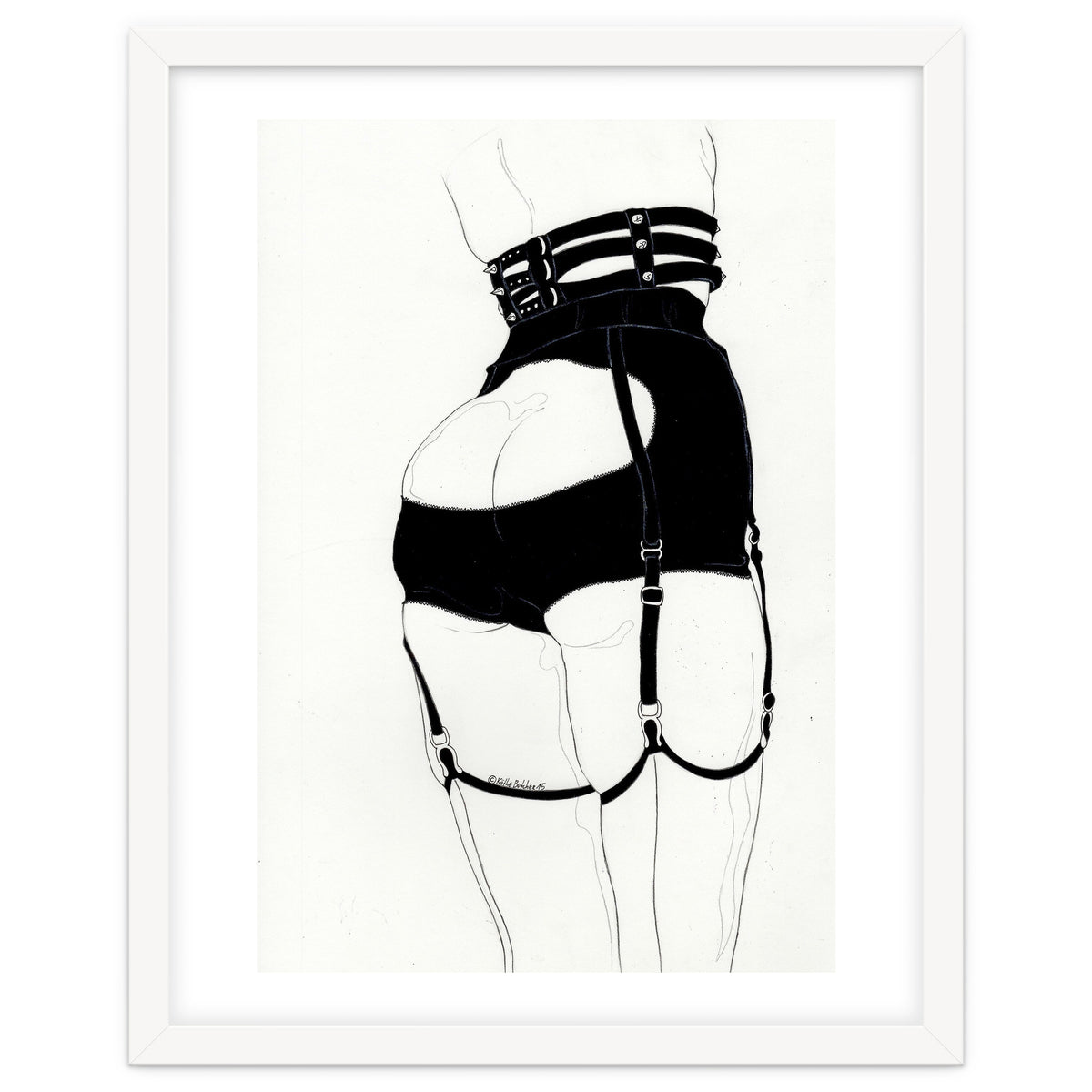 Leg Sketch Eight (creepyyeha)