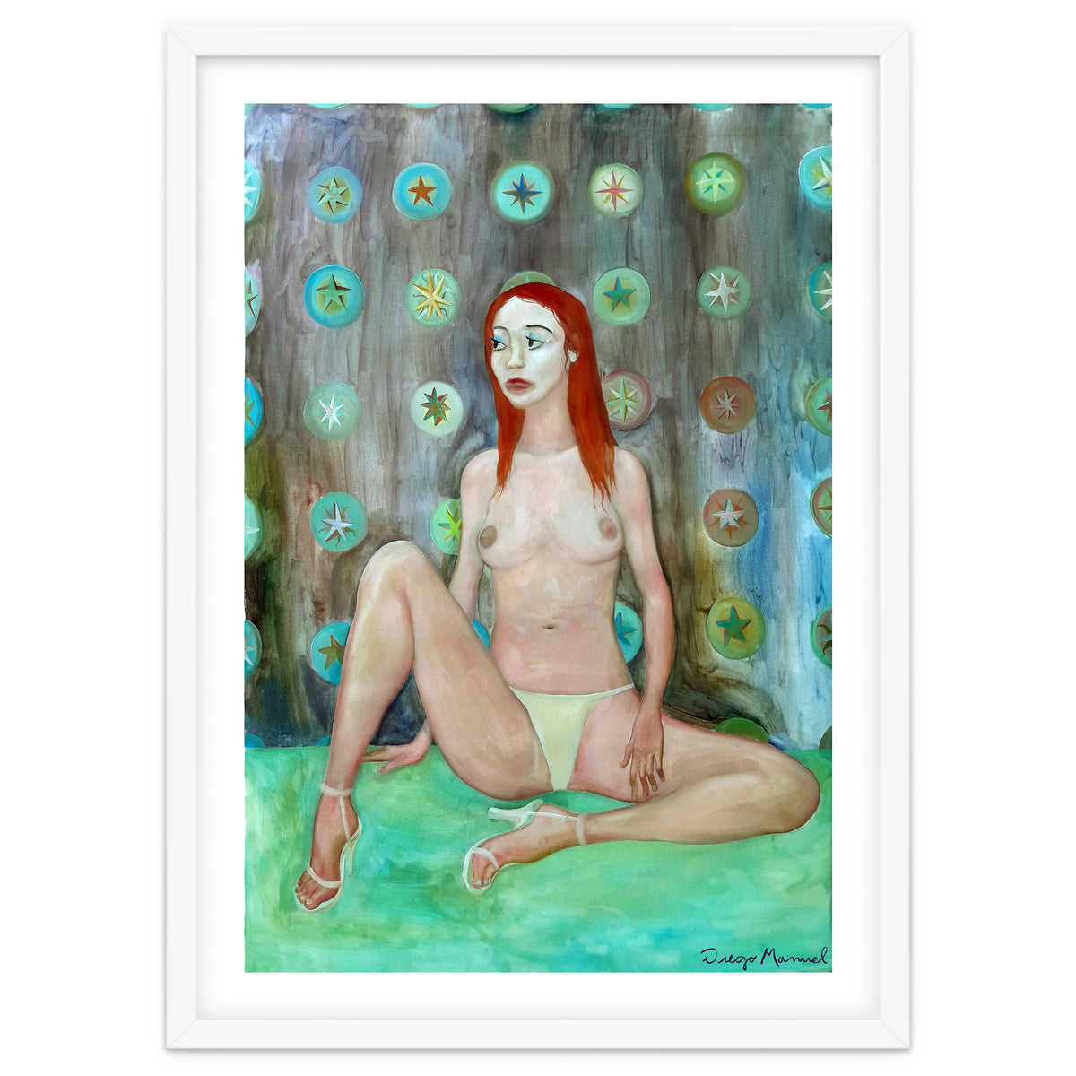 Retrato Con Estrellas