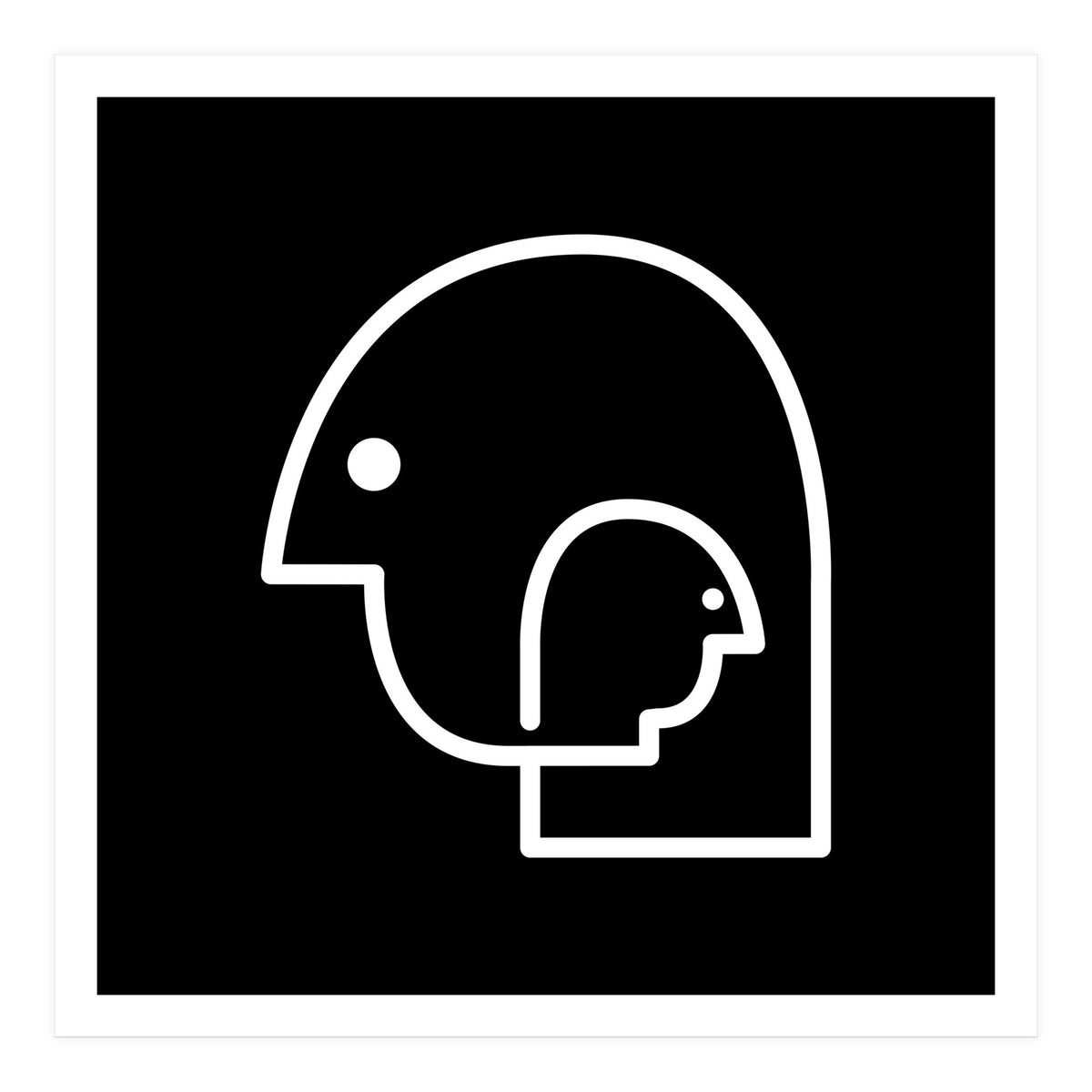 Double Head_Black (Print Only)