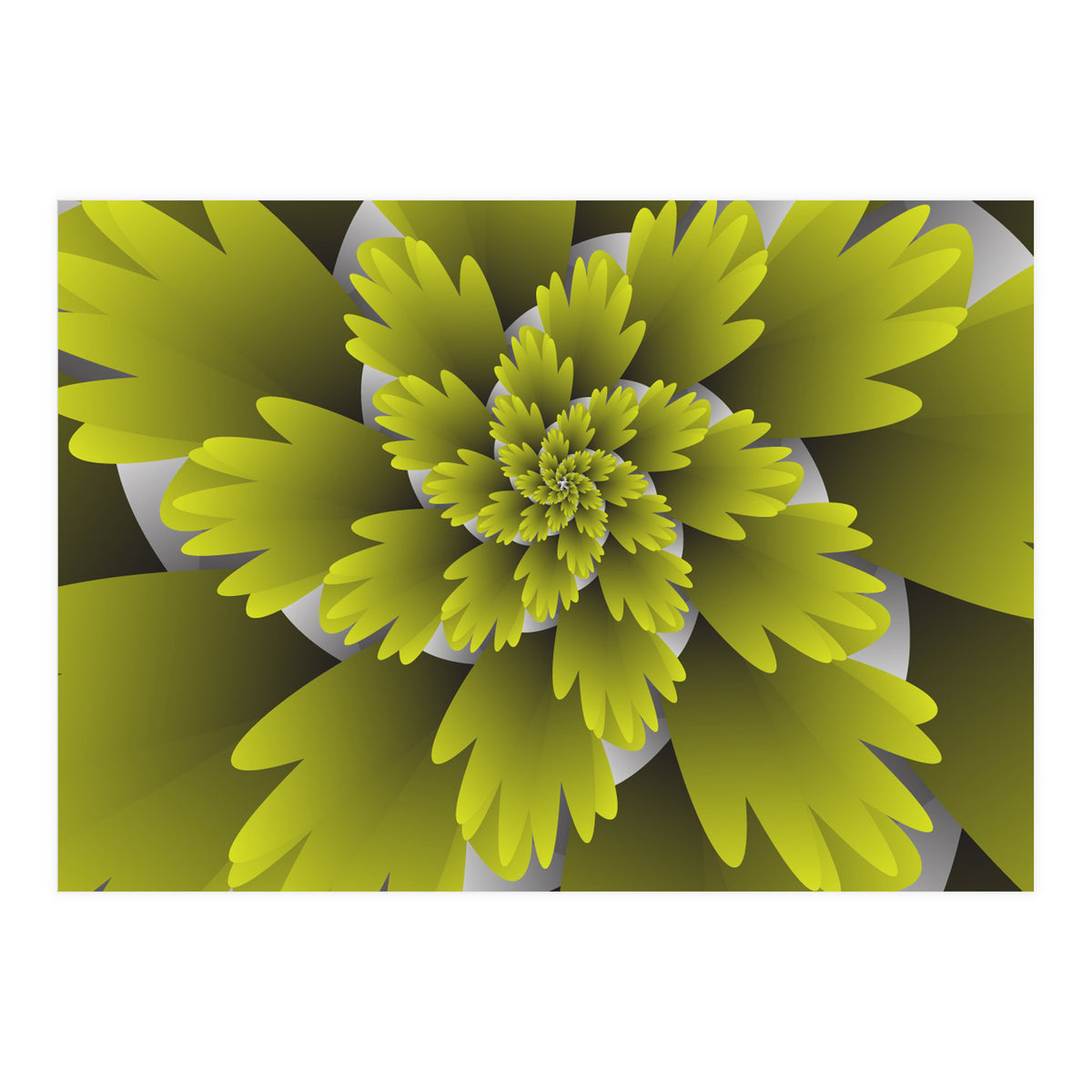 3D Leaf Blooms (Print Only)