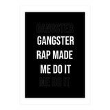 Gangster Rap (Print Only) thumbnail
