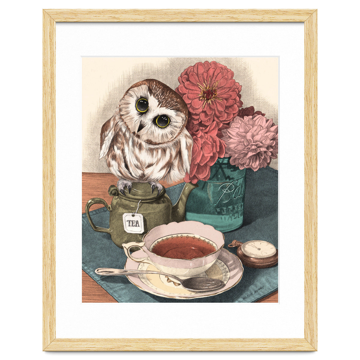 Sweet Little Tea Owl