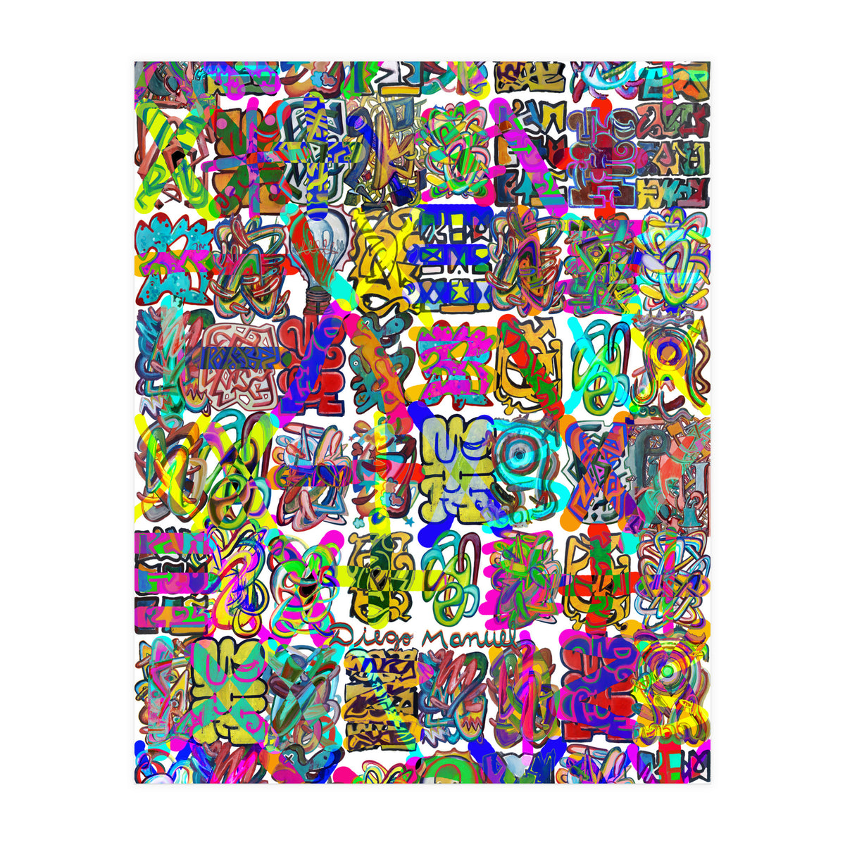 Graffitis C (Print Only)