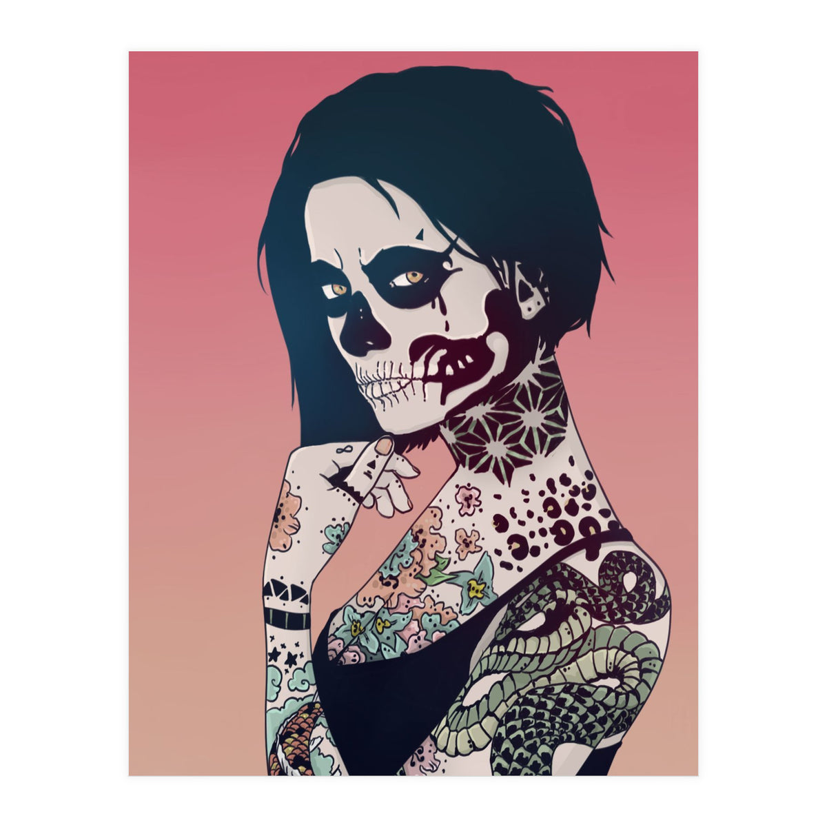 Snake Lady (Print Only)