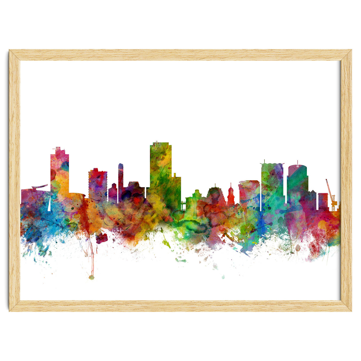 Wellington New Zealand Skyline