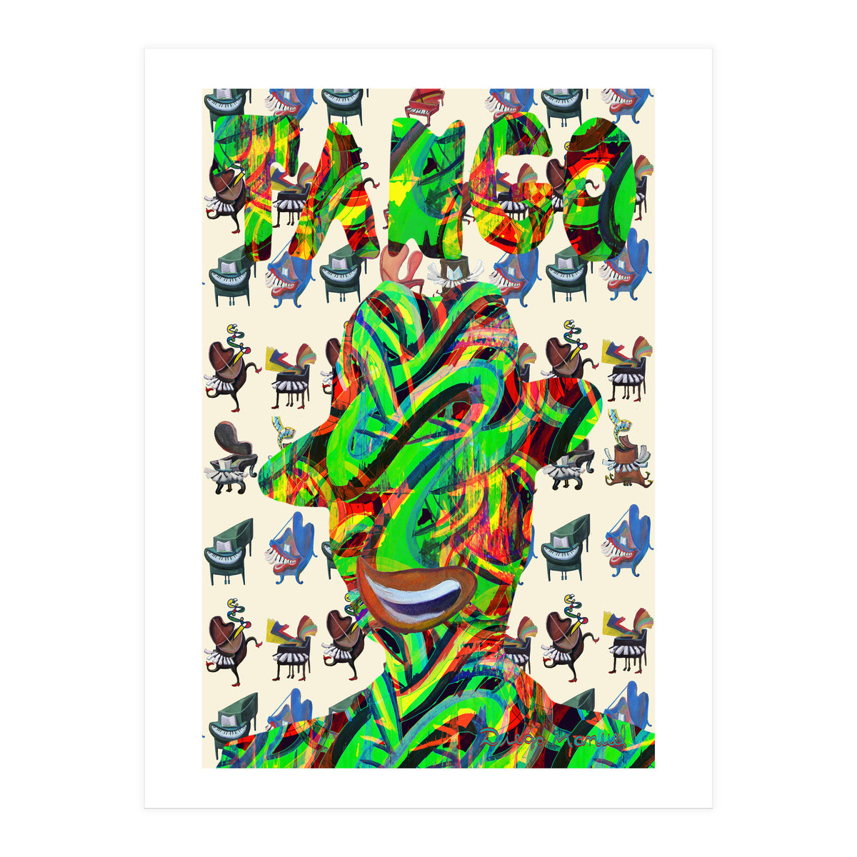 Tango Tapiz 14 (Print Only)