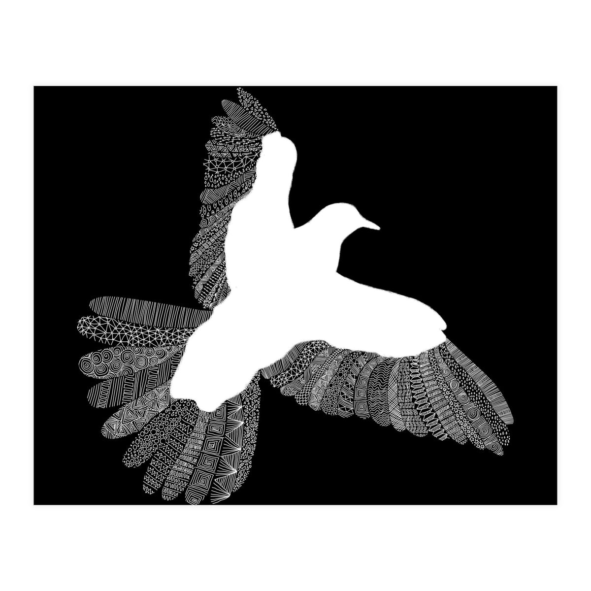 Bird Black (Print Only)
