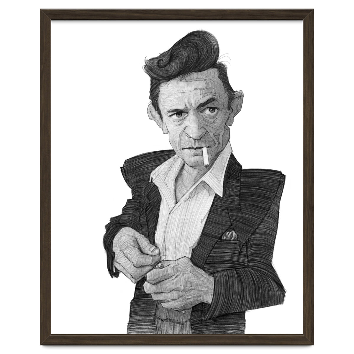 Johnny Cash Portrait
