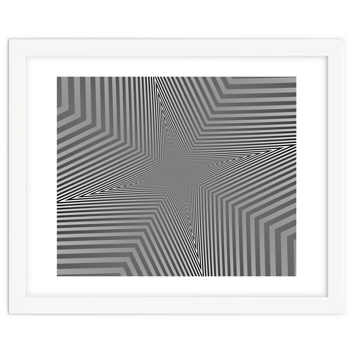 Abstract Triangle Pattern Geometric