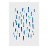 Brush Strokes Blue (Print Only) thumbnail
