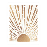 Sun Shines Inside You Gold (Print Only) thumbnail