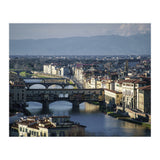Florence and the Ponte Vecchio bridge (Print Only) thumbnail