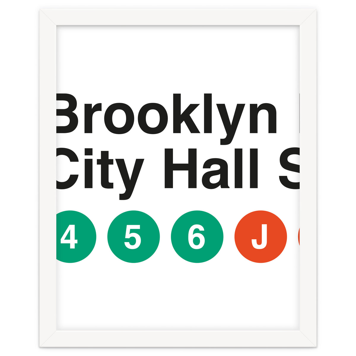 Vignelli's Subway Sign