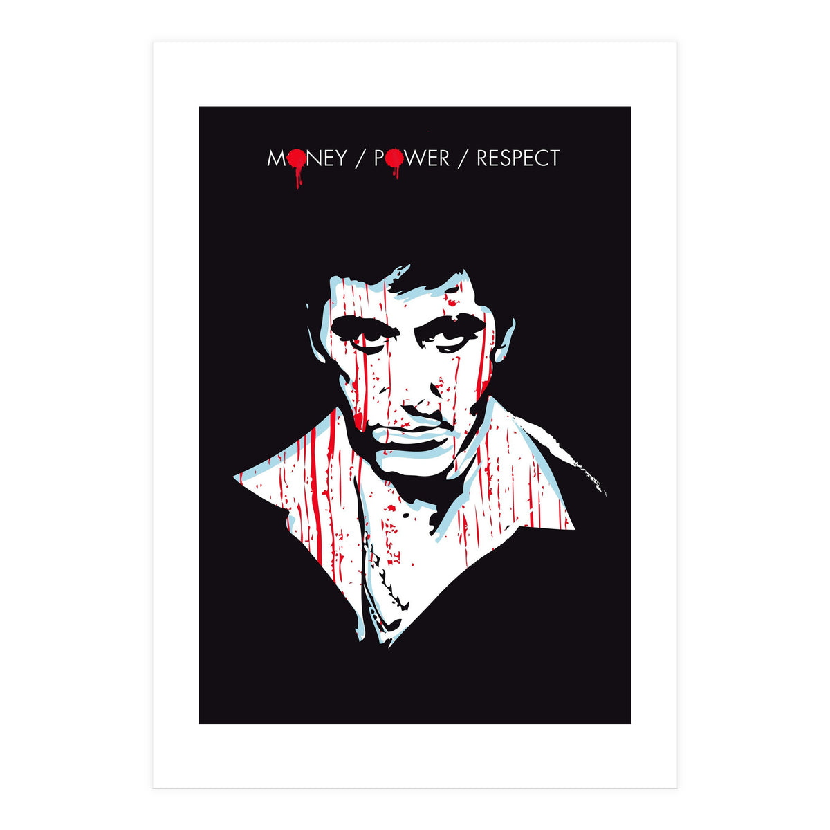 Tony Montana Scarface movie poster (Print Only)