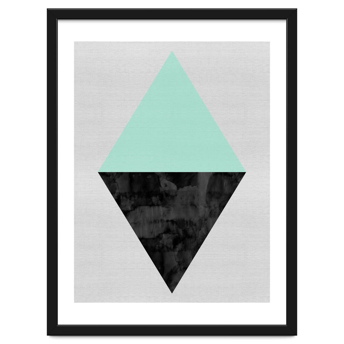 Geometric Watercolor III