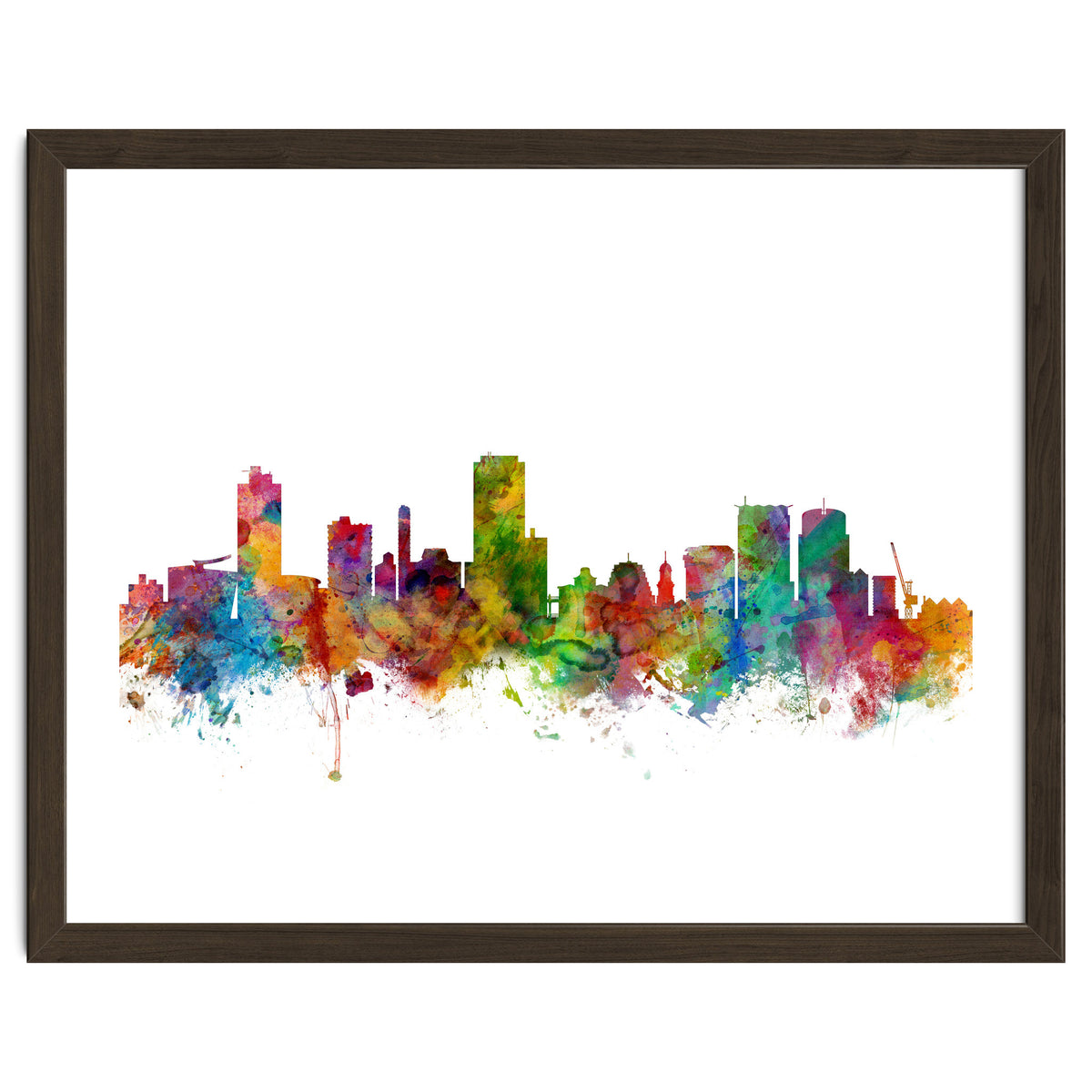 Wellington New Zealand Skyline