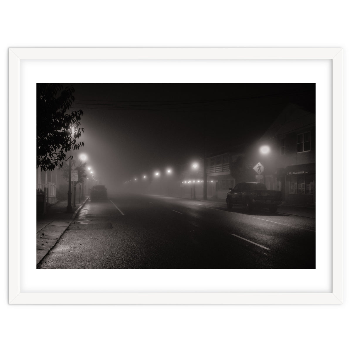 Foggy evening, Hull, Massachusetts
