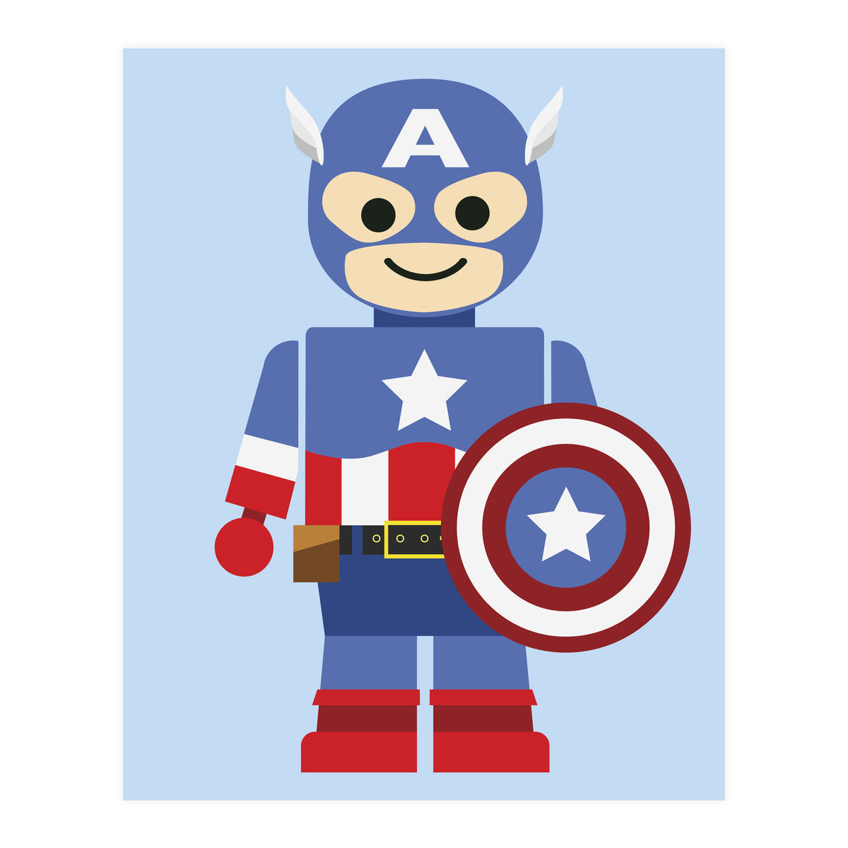 Captain America Toy (Print Only)