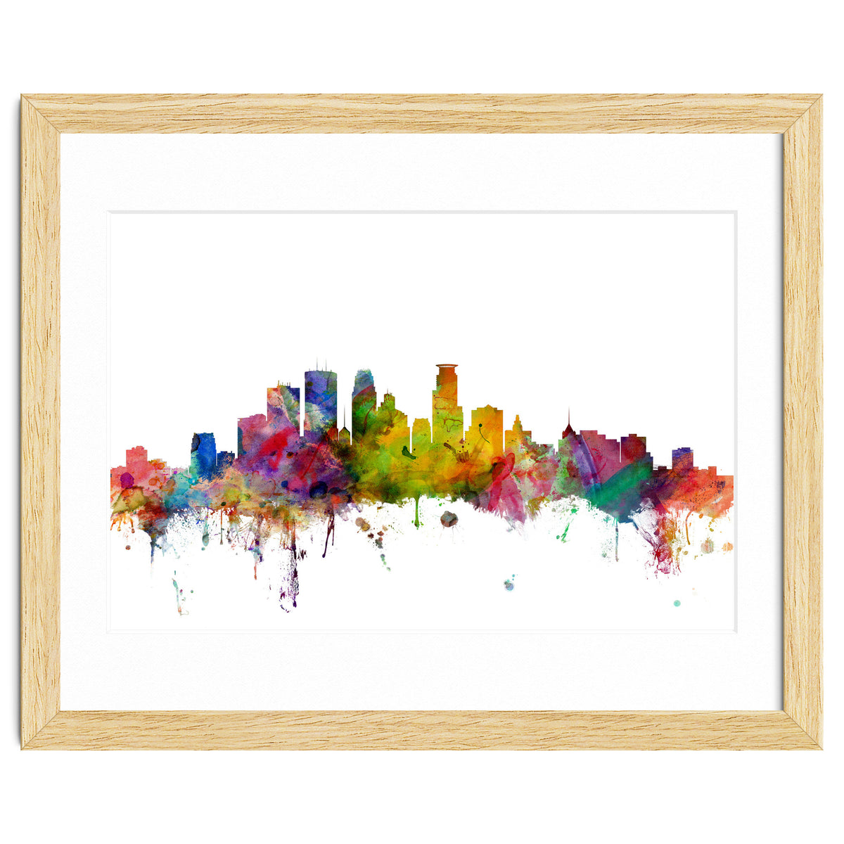 Minneapolis Minnesota Skyline