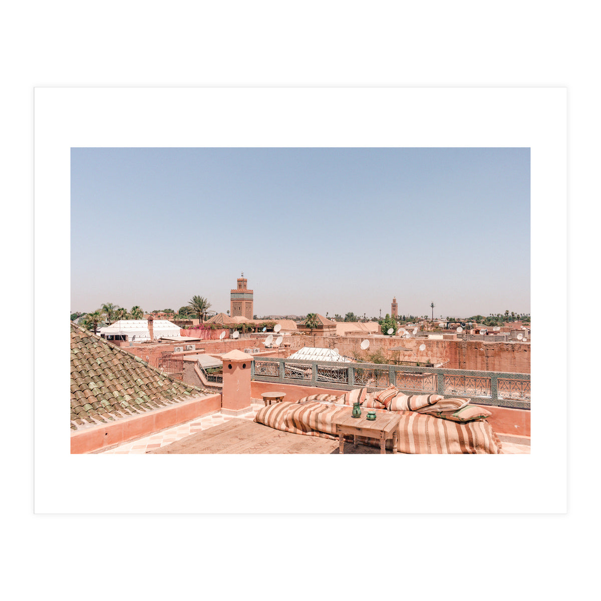 Moroccan Rooftop 3 (Print Only)