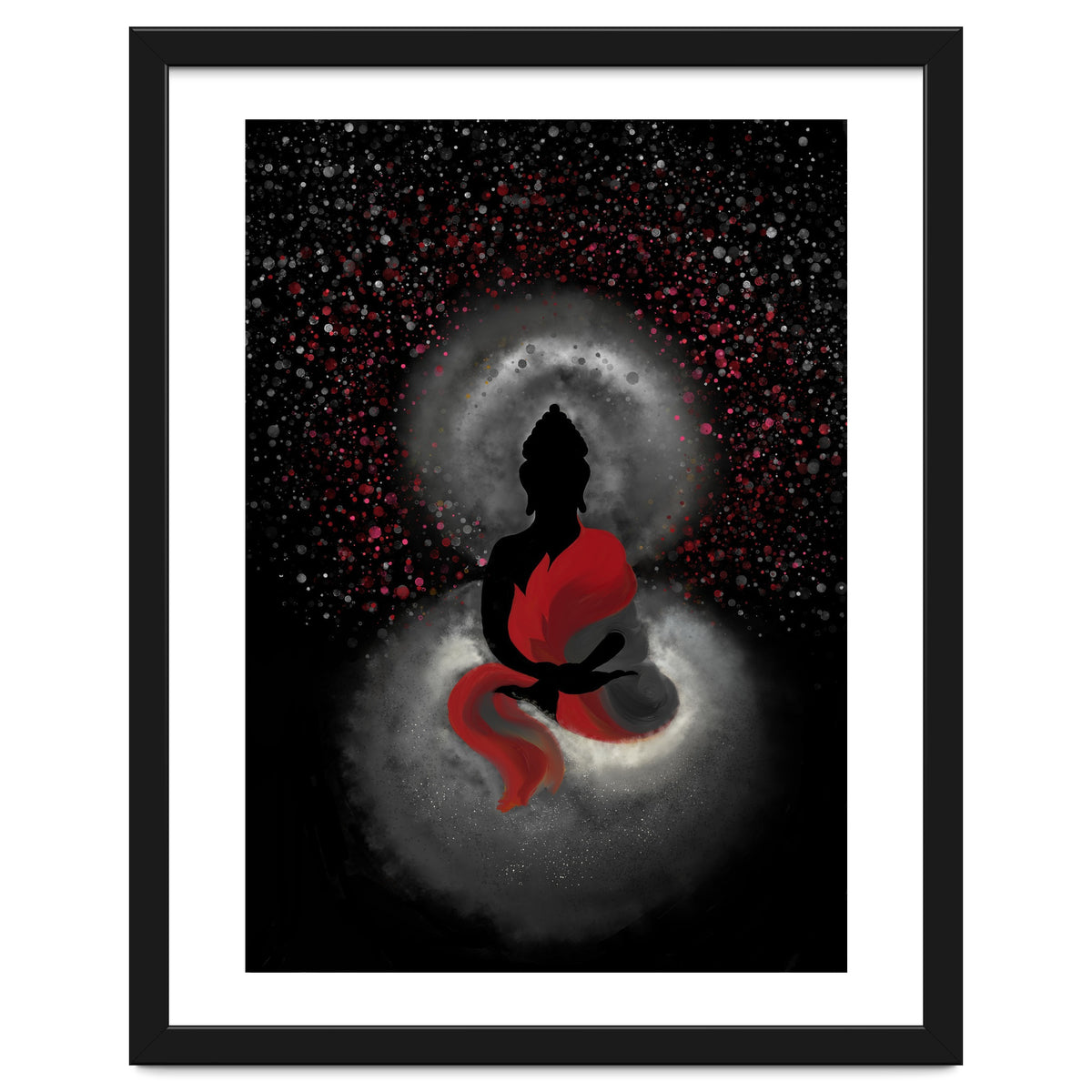 Cosmic Buddha Red