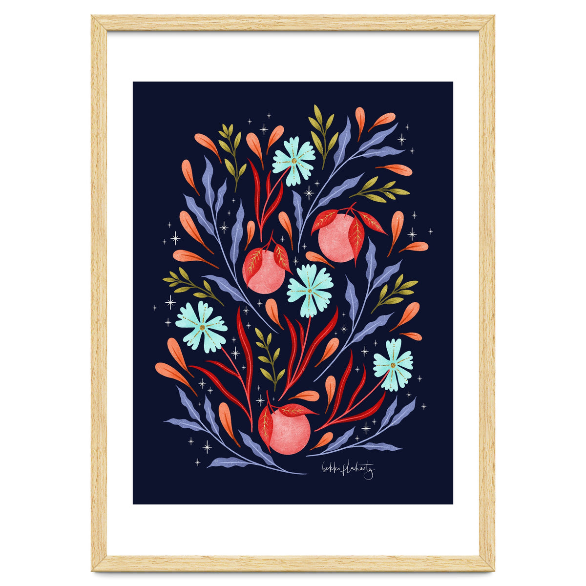 Wild Flowers and Oranges