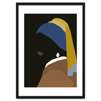 Girl with a Pearl Earring Minimalist