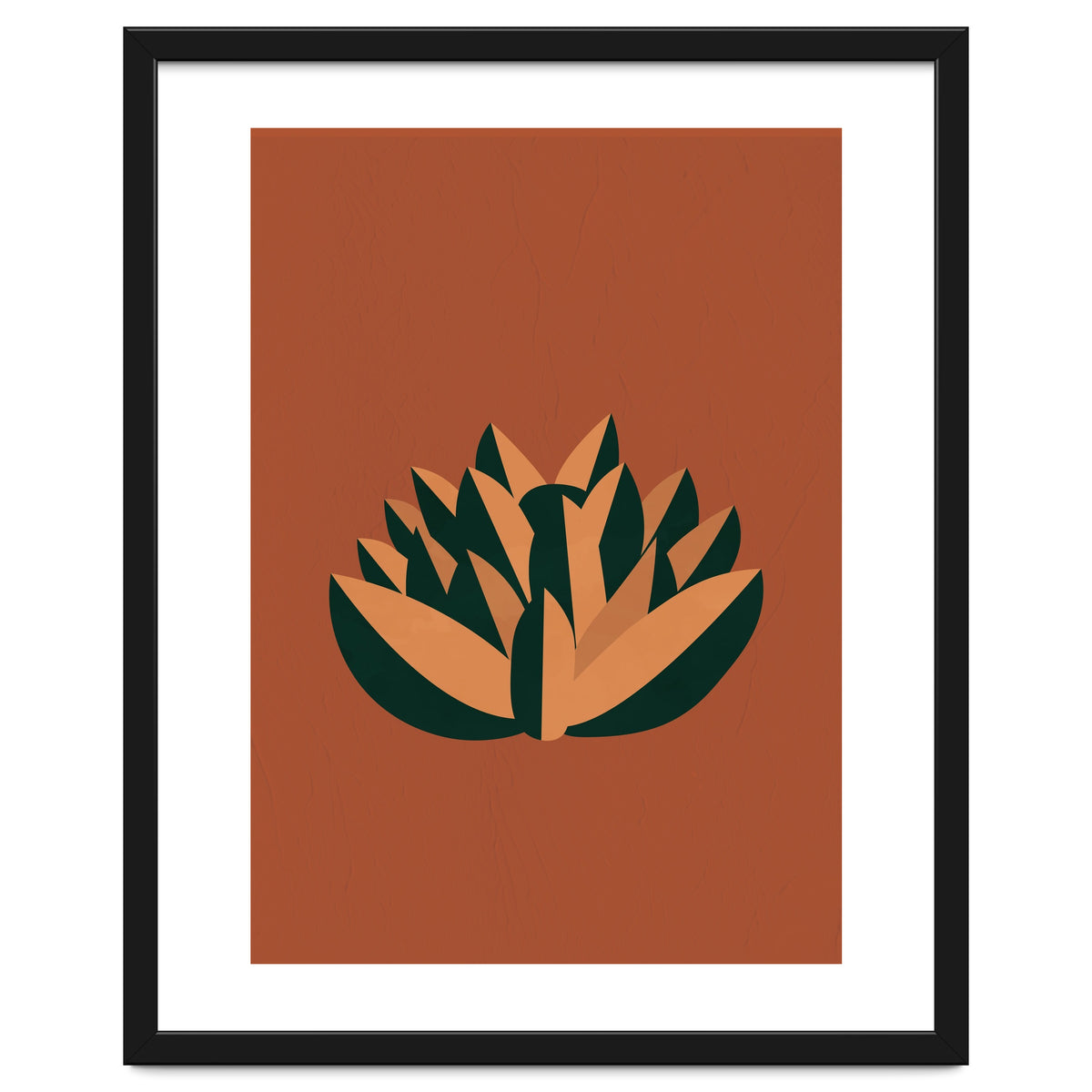 Bohemian Terracotta Flower