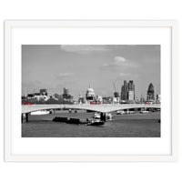 Red Buses London Thames