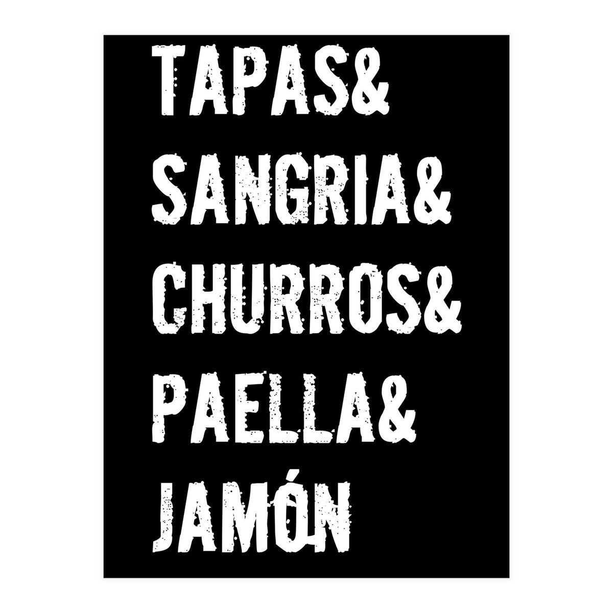 Its A Spaniard Thing  (Print Only)