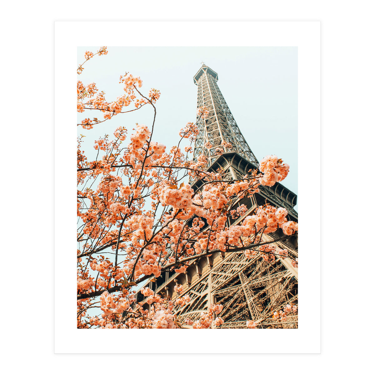 Paris in Spring | Travel Photography Eifel Tower | Wonder Building Architecture Love (Print Only)