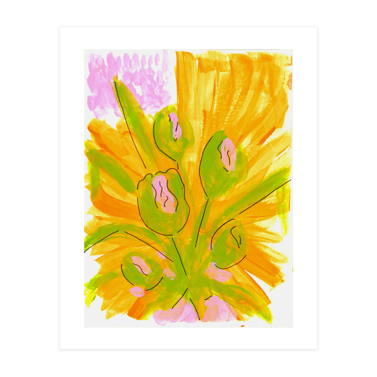 Tulips III (Print Only)