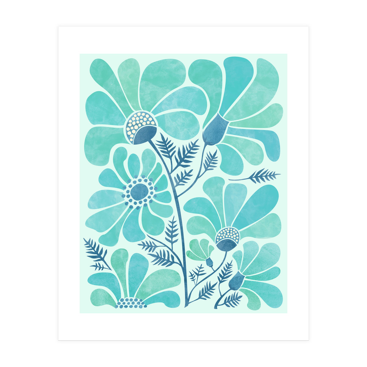 Himalayan Blue Poppies (Print Only)