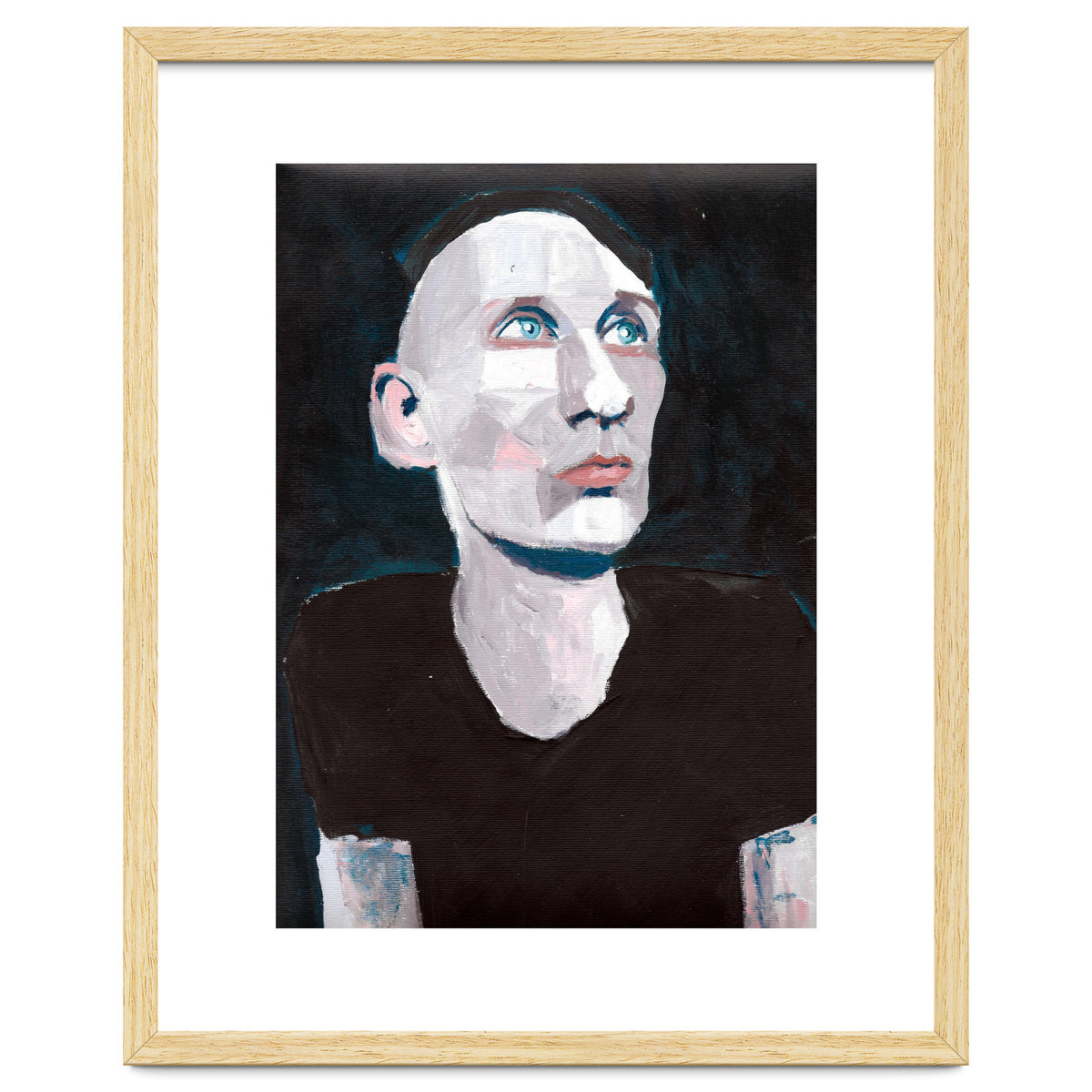 Untitled #029 - Man in black t-shirt