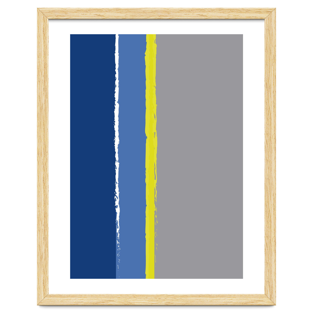 Modern Minimalist Abstract Ocean