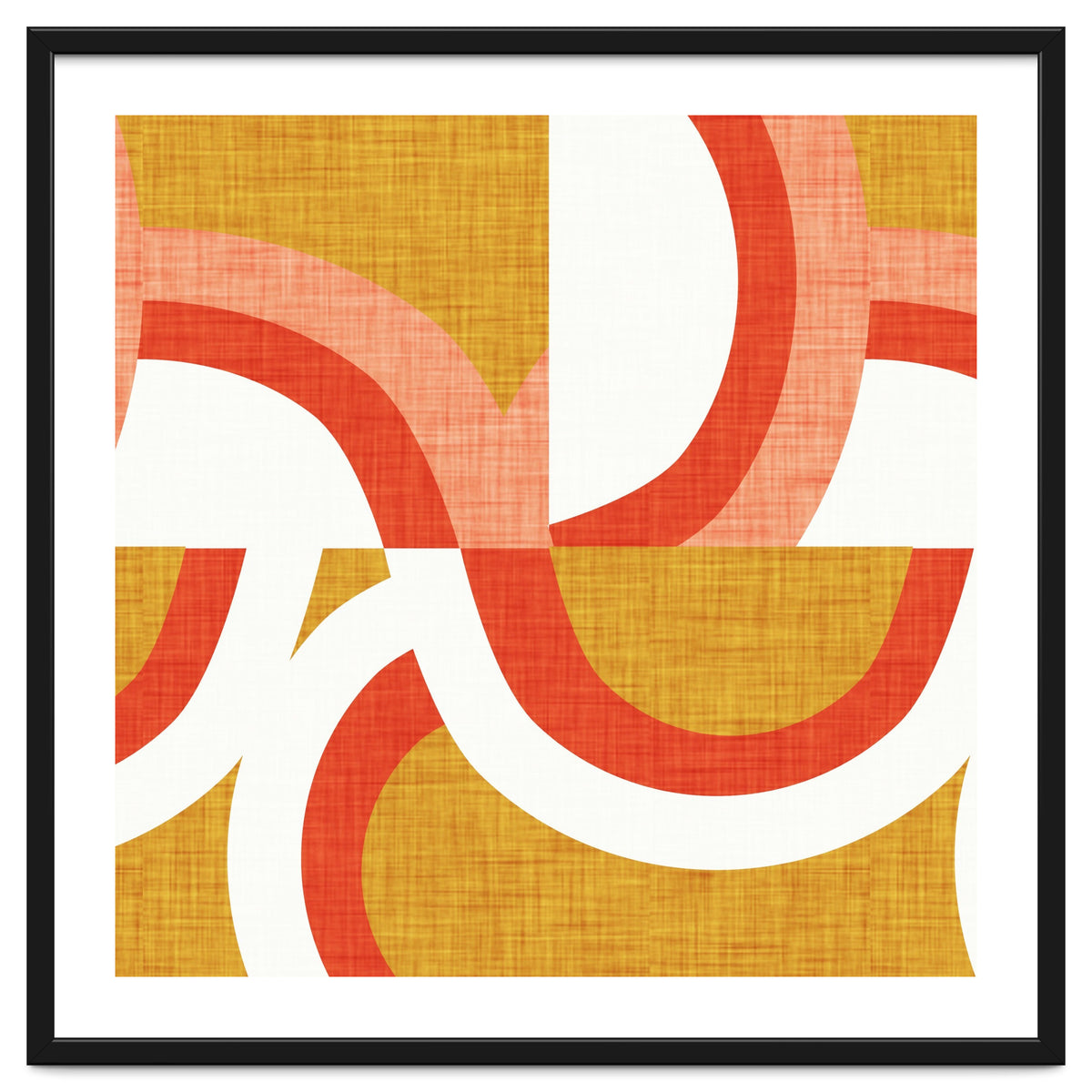 New Mid Mod Freeway Mustard