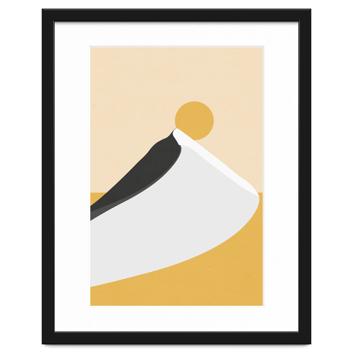 Abstract Dune - Golden Desert