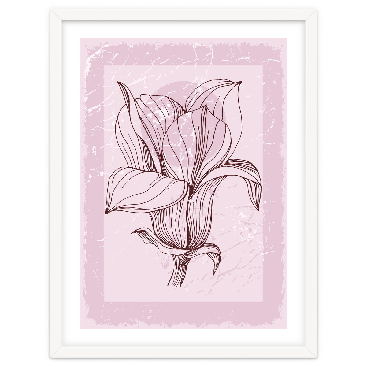 Magnolia - Minimal Contemporary Botanical Floral